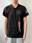 Men's Quick Dry Patriotic Tactical Polo Shirt
