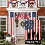 American Soldier Thank You Garden Flag - 12x18 Inch