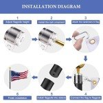 20Ft Telescoping Flag Pole with US Flags & Ball Top