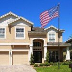 20Ft Telescoping Flag Pole with US Flags & Ball Top