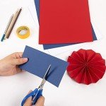 Patriotic Cardstock Paper for Crafts - 30 Sheets
