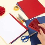 Patriotic Cardstock Paper for Crafts - 30 Sheets