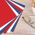 Patriotic Cardstock Paper for Crafts - 30 Sheets