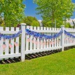 33Ft 4th of July Glitter Garland Decor