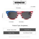 American Flag Kids Sunglasses with UV Protection
