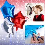 30 Pack Patriotic Foil Balloons for Celebrations