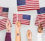 192PCS Patriotic 4th of July Tattoo Set