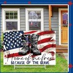 Kigeli Patriotic Yard Sign for Memorial Day & 4th of July