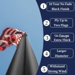 25FT Heavy Duty Aluminum Flag Pole Kit
