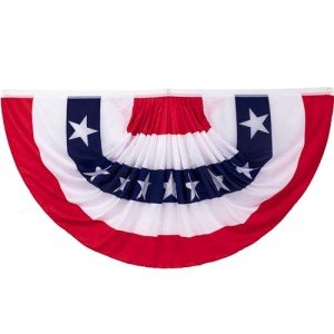 3x6 Ft 4th of July Fan Flag