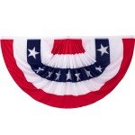 3x6 Ft 4th of July Fan Flag