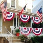 3x6 Ft 4th of July Fan Flag
