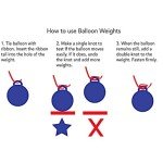 Patriotic Stars Balloon Weights - 25 Pack