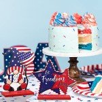 Patriotic Table Decor Set for Memorial Day & 4th of July