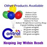 Patriotic Stars Balloon Weights - 25 Pack