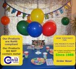 Patriotic Stars Balloon Weights - 25 Pack