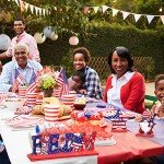 Patriotic Table Decor Set for Memorial Day & 4th of July