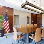 Telescoping Indoor Flag Pole Kit with Eagle Topper