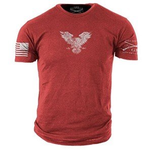 Eagle Red T-Shirt by Grunt Style - Medium