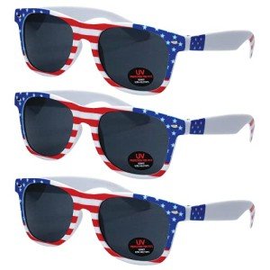 Stars & Stripes Sunglasses 3-Pack for All