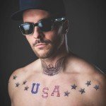 All American USA Face Temporary Tattoos (2-Pack)