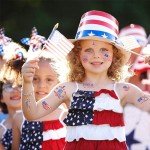 10 Sheets of Patriotic 4th of July Face Tattoos