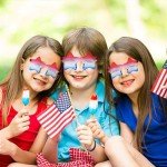 Patriotic 4th of July Star Glasses Set