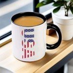 USA Flag Coffee Mug for Patriotic Celebrations