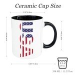 USA Flag Coffee Mug for Patriotic Celebrations