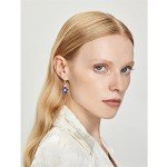 Patriotic USA Flag Huggie & Dangle Earrings