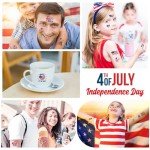 60 Patriotic Temporary Tattoos for Independence Day