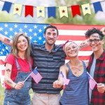 Fourth of July Patriotic Temporary Tattoos - 20 Sheets