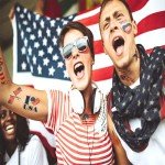 20 Sheets of American Flag Temporary Tattoos