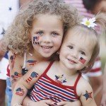 20 Sheets of American Flag Temporary Tattoos