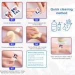 20 Sheets of American Flag Temporary Tattoos