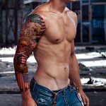 6-Pack Patriotic Full Arm Temporary Tattoo Sleeves