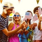 American Flag Sunglasses - 3 Pairs for 4th of July