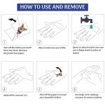 USA Flag Dog Temporary Tattoos – 72 Pack