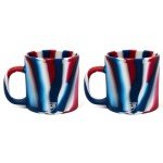 Patriotic Silicone Coffee Mug Set - 16oz
