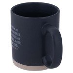 In God We Trust Blue Line Ceramic Mug