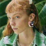 American Flag Dangle Earrings for Women - Patriotic