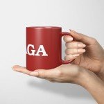Red MAGA Coffee Mug – Start Your Day Proudly