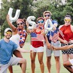American Flag Sunglasses - 12 Pairs, UV400