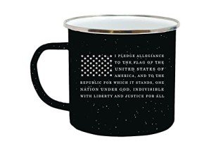 Rogue River Tactical USA Flag Camp Coffee Mug