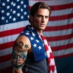 32 Sheets USA Flag Temporary Tattoos for Parties