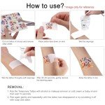 4th of July Metallic Temporary Tattoos - Patriotic Fun