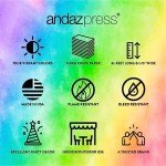 Andaz Press Crepe Paper Streamer Hanging Party Decorations Kit, 240-Feet, Red, White, Navy Blue, 1-Pack, 3-Rolls, July 4th Patriotic Colored Wedding Baby Bridal Shower Birthday Supplies