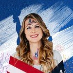 4th of July Temporary Tattoo Stickers10 Sheets American Flag Eagles Butterfly Map Patriotic Party Decoration Tattoos Body Face Art Sticker for Adults Kids…