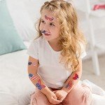 4th of July Temporary Tattoo Stickers10 Sheets American Flag Eagles Butterfly Map Patriotic Party Decoration Tattoos Body Face Art Sticker for Adults Kids…