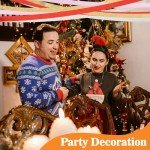 MAQIHAN Party Crepe Paper Streamers - 12 Rolls 984ft Crepe Paper Halloween Thanksgiving Christmas Valentine's St. Patrick's July 4th Patriotic Independence Day Wedding Baby Shower Party Decorations